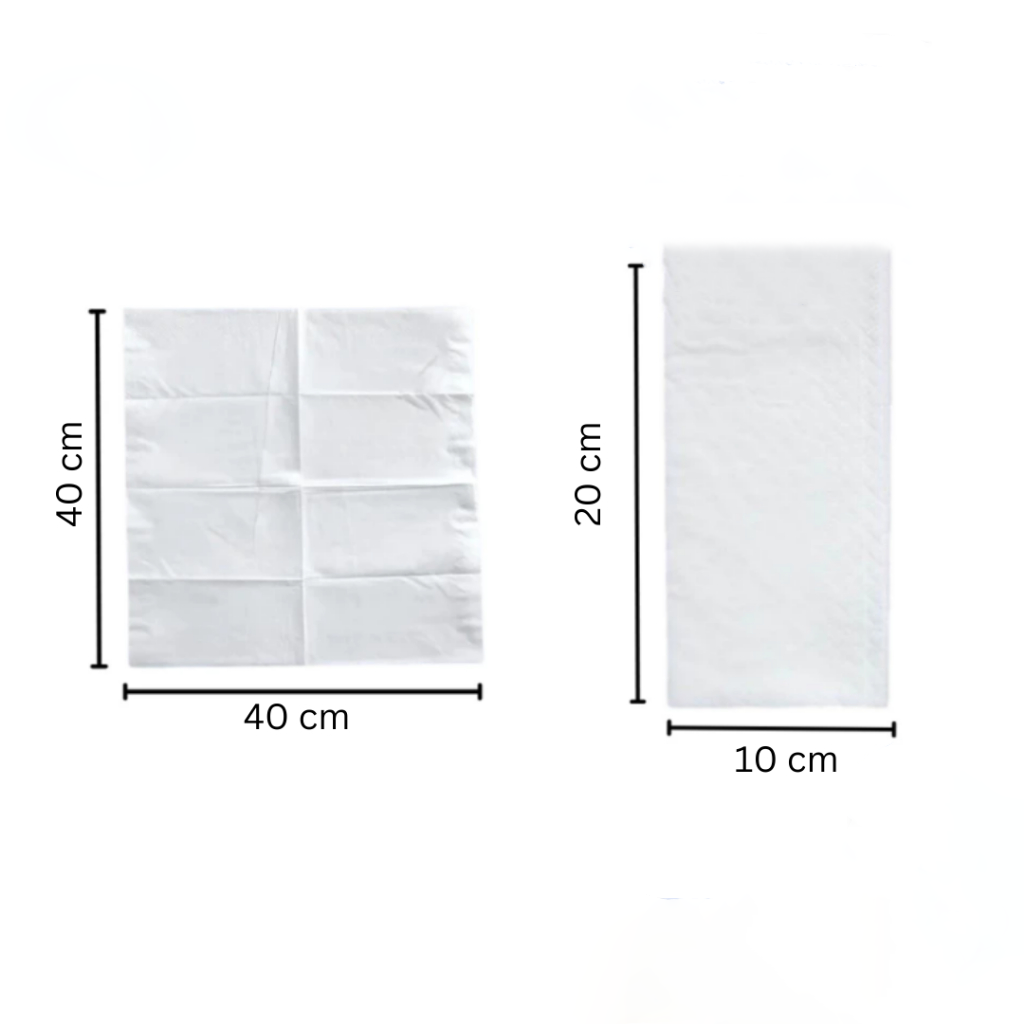 napkin plain dinner (20 x 100's)