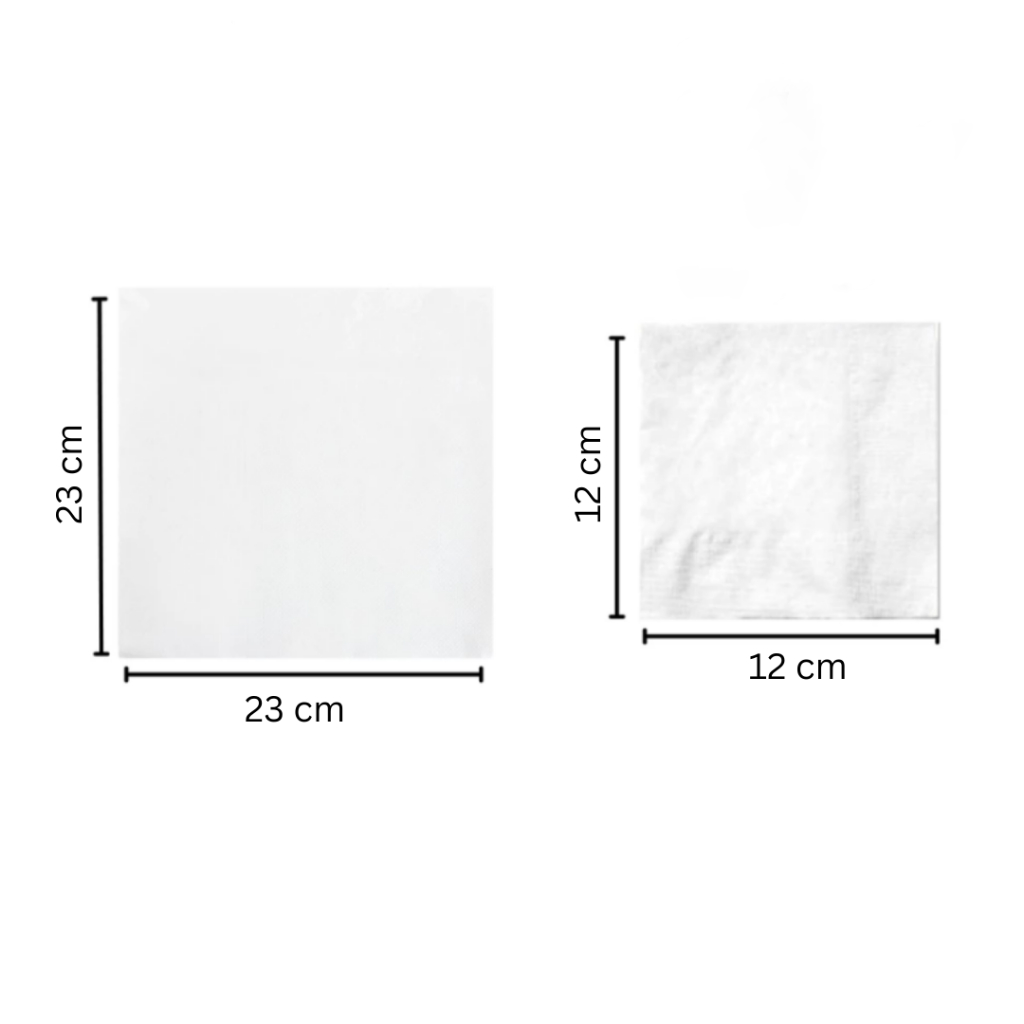 napkin plain cocktail (50 x 100's)